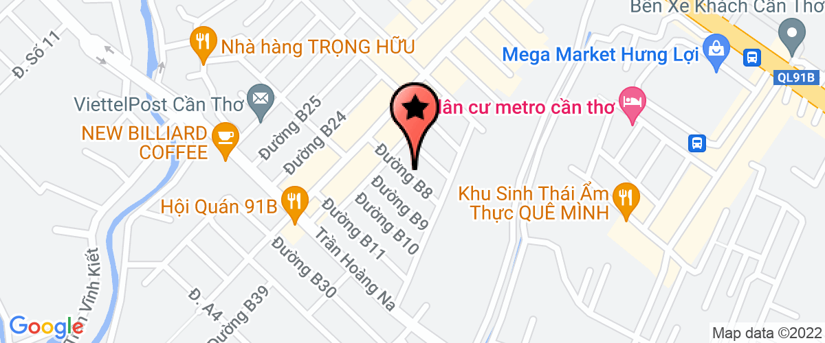 Map go to Le Hung Thinh Service and Trading Joint Stock Company