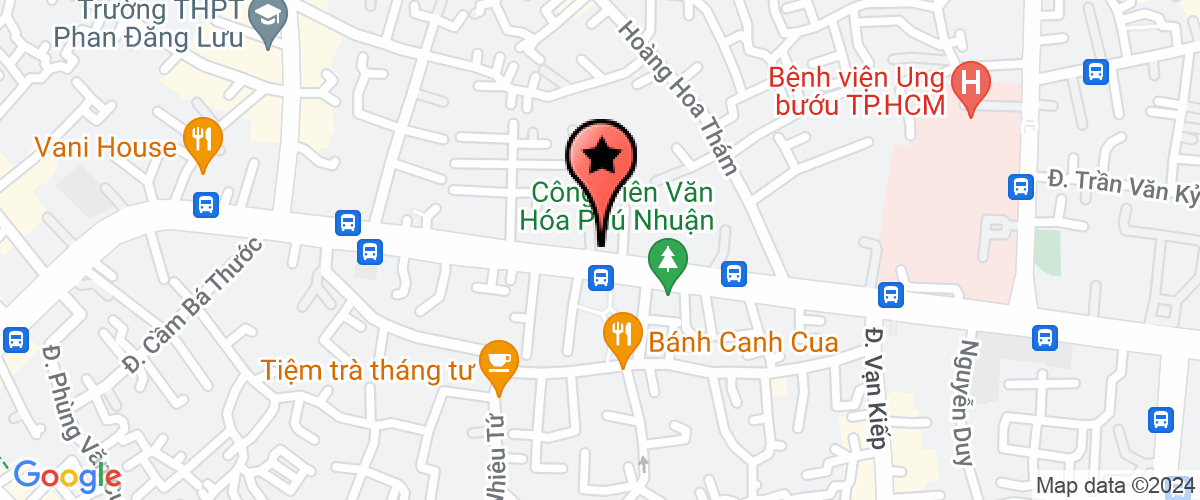 Map go to Thien Vuong Environmental Trading Company Limited
