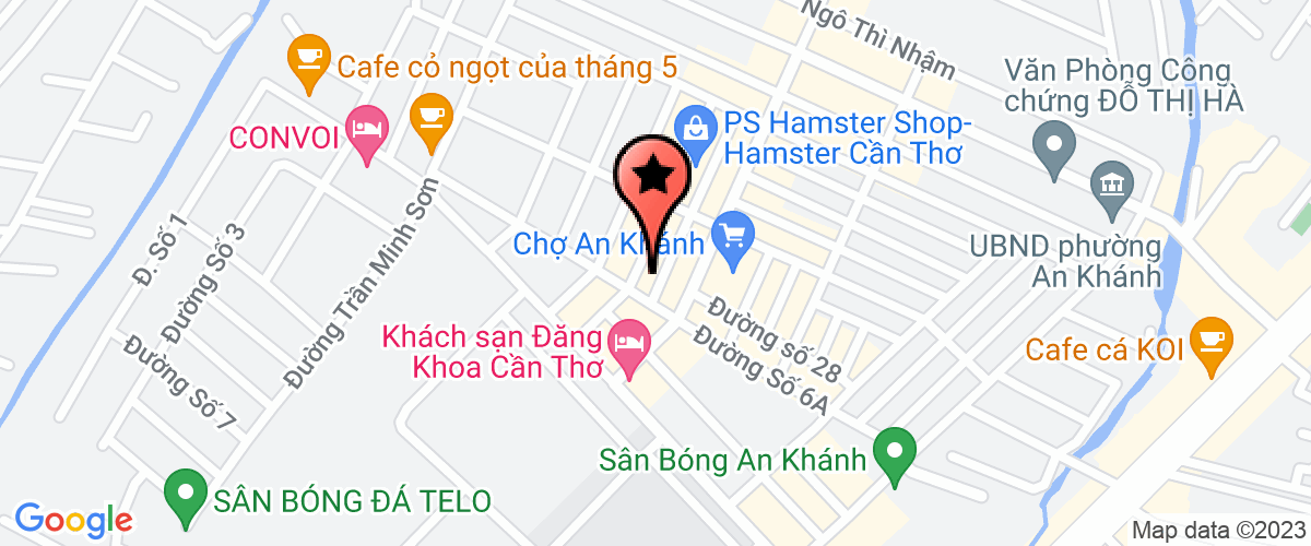 Map go to Dau Ấn Dao Xanh Travel Services And Trading Company Limited
