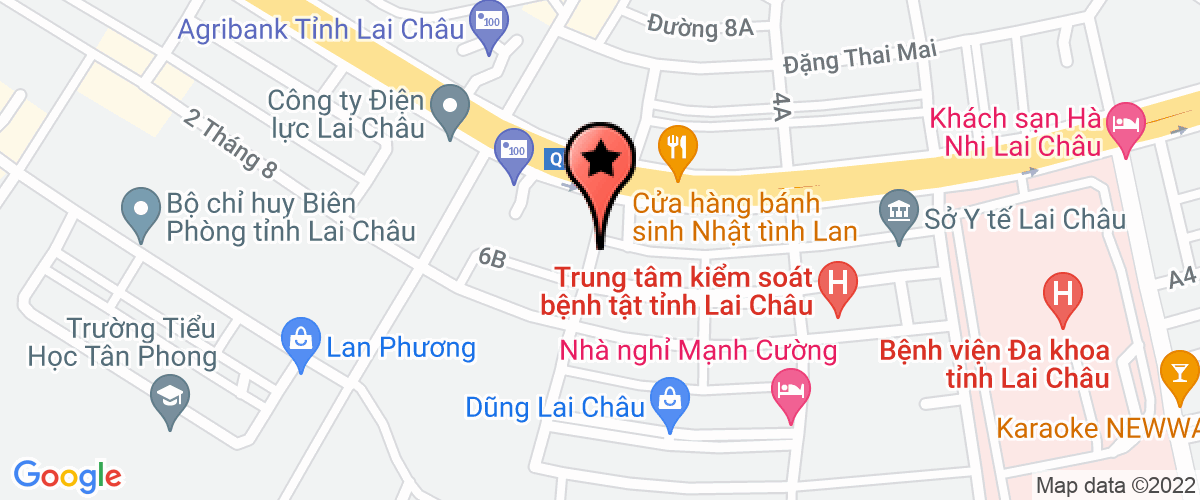 Map go to An Phat Lai Chau Construction Investment Joint Stock Company