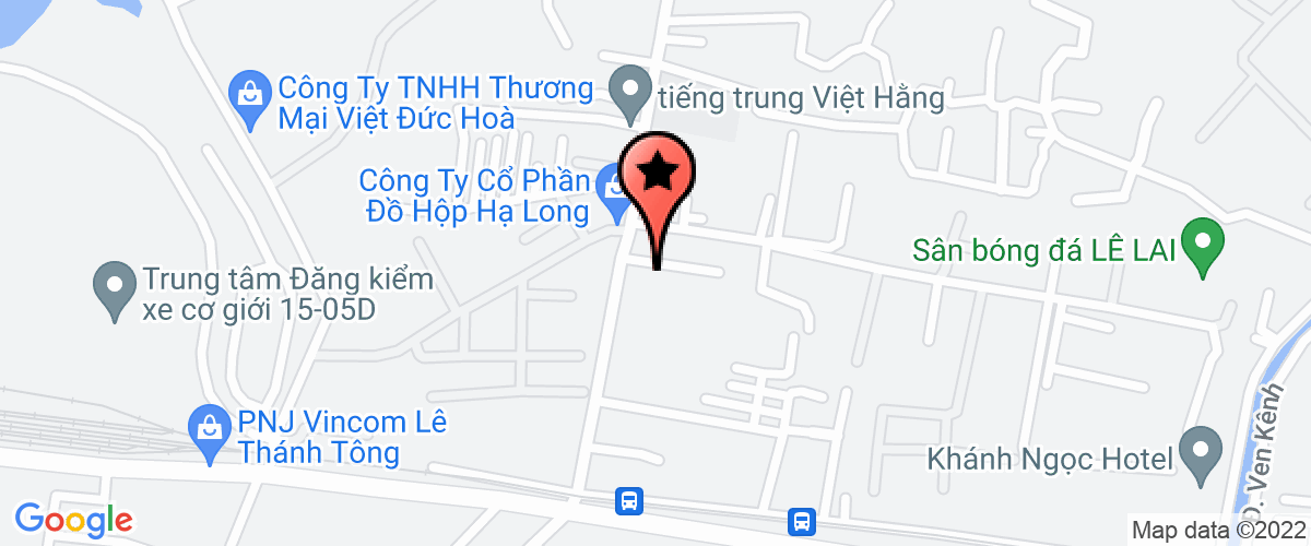 Map go to Thanh Duc Hai Phong Joint Stock Company