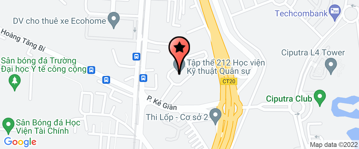 Map go to Nam Hung Trading And Service Company Limited