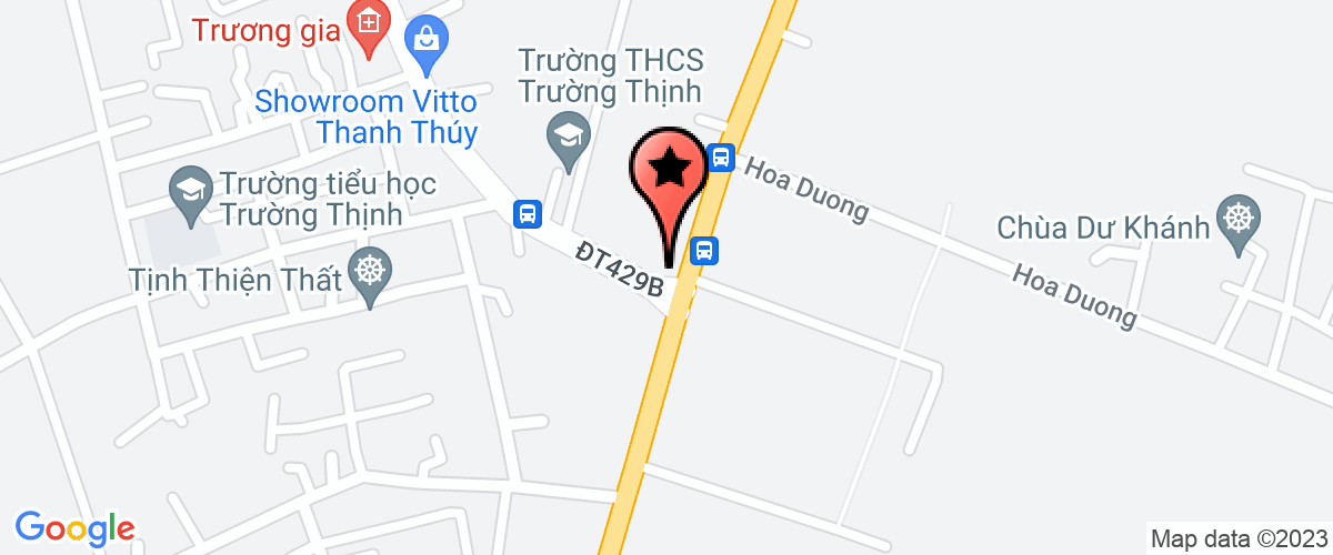 Map go to Hung Thinh Trading And Service Support Company Limited