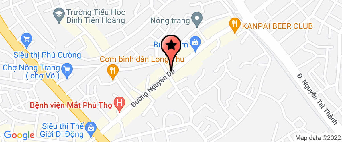 Map go to Bình An Phú Thọ Enterprise