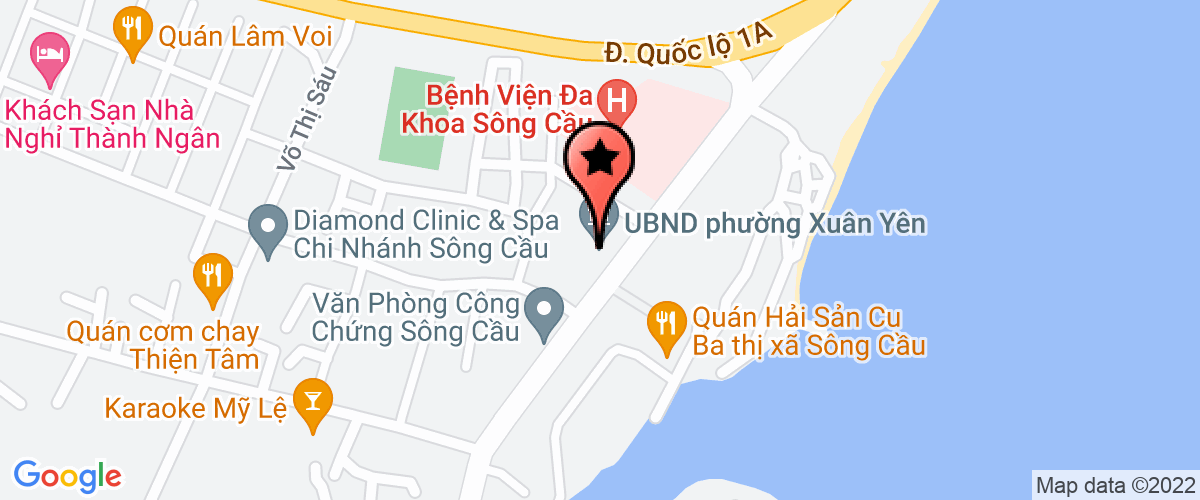 Map go to Tran Duc Engineering Private Company