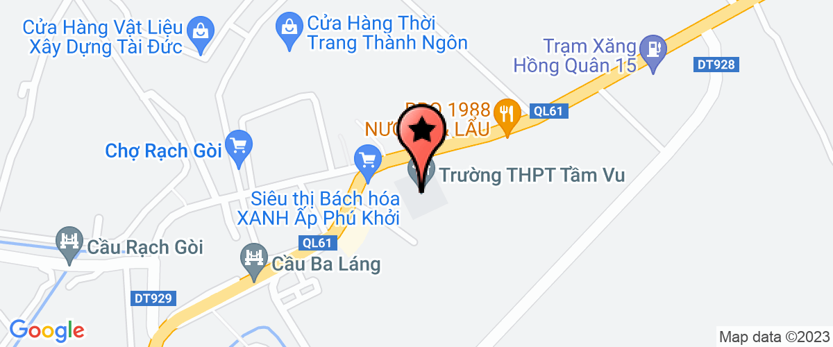 Map go to Thuan Thanh Service Trading Construction Company Limited