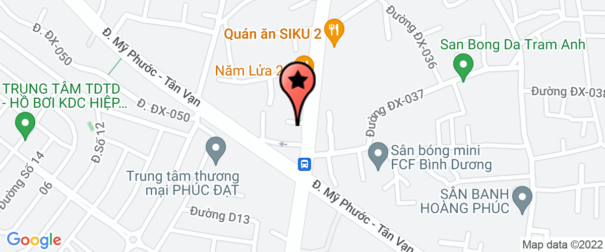 Map go to Hung Nhat Anh Company Limited