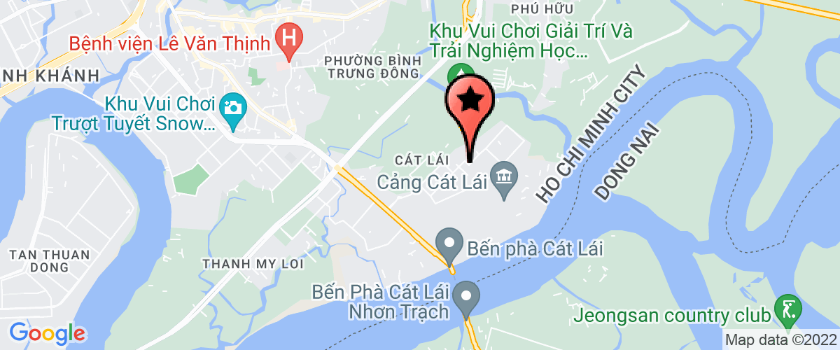 Map go to Kieu Dung Construction Company Limited