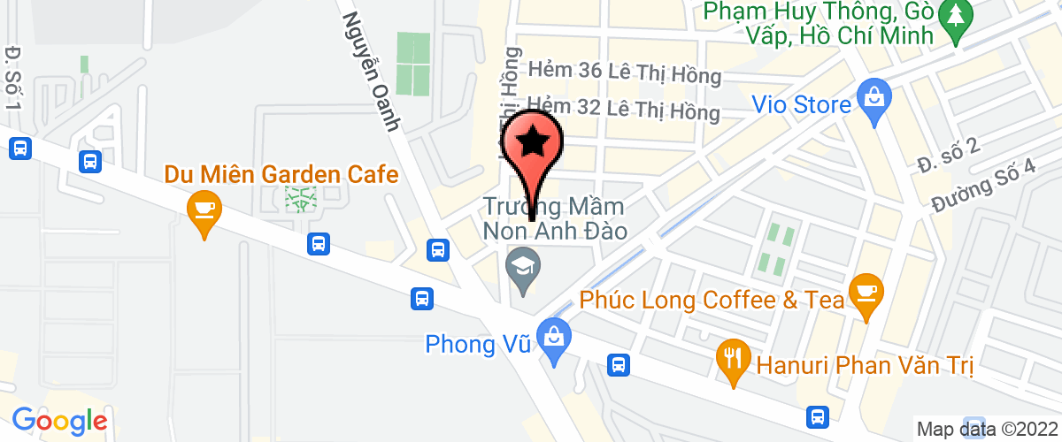 Map go to Khuyen Nong Services And Trading Green Tree Company Limited