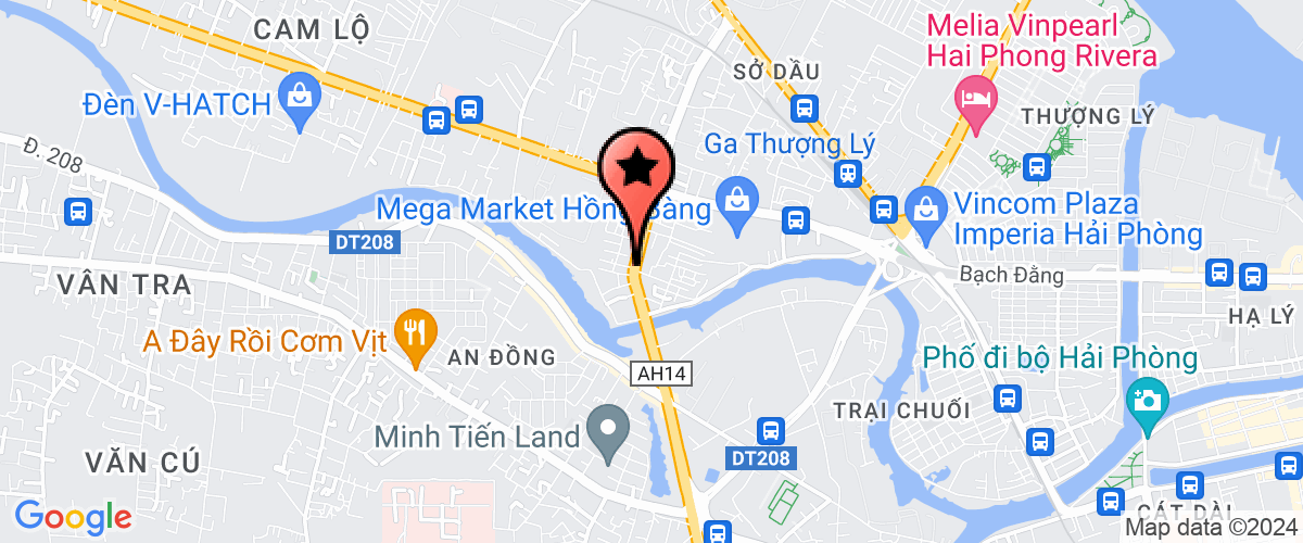 Map go to Trung Dung Company Limited