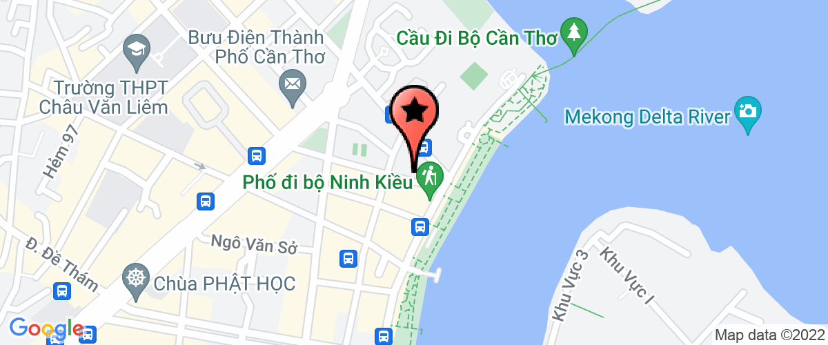 Map go to UBND phuong Tan An