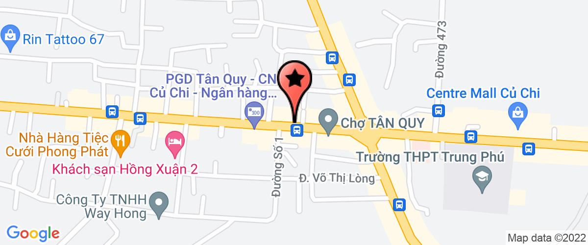 Bản đồ đến Công Ty TNHH Thương Mại Phế Liệu Hương Quỳnh