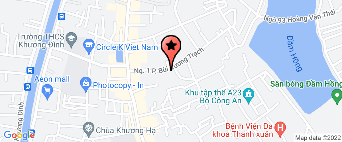 Bản đồ đến Công Ty TNHH Tư Vấn Xây Dựng Minh Nguyệt