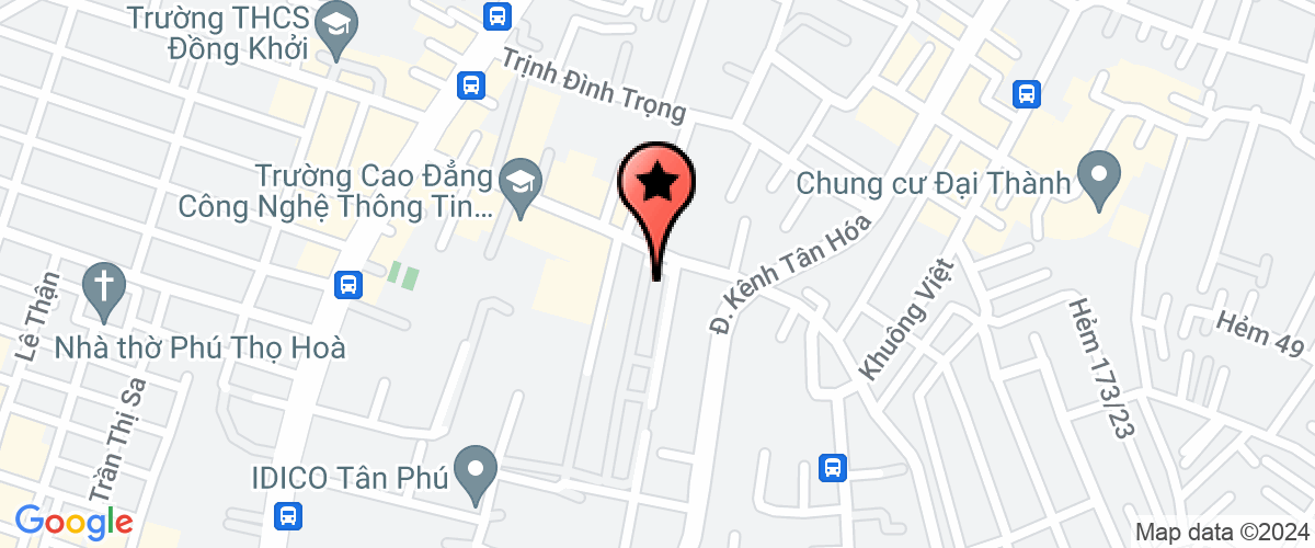 Map go to Viet au (NTNN) Joint Stock Company