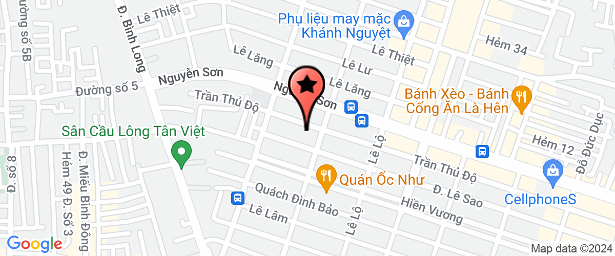 Map go to Cong Phat Service Trading Investment Company Limited