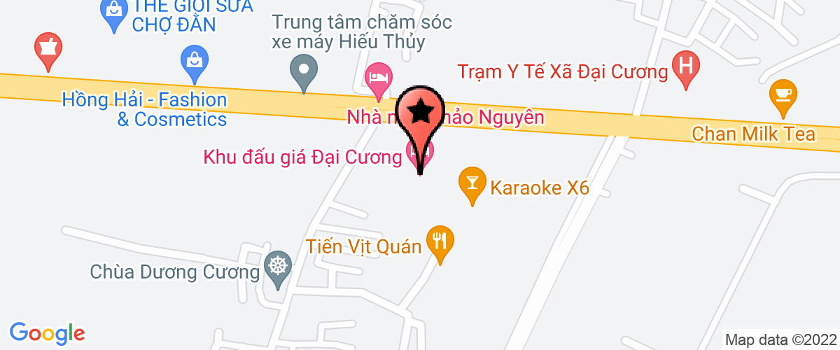 Map go to Hico Viet Nam Company., Ltd