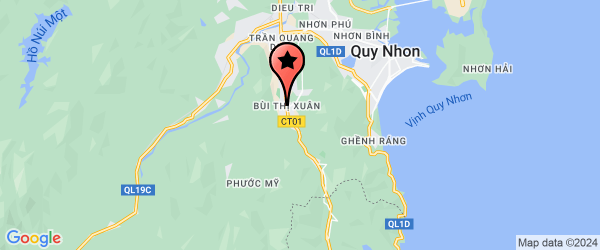 Map go to UNT UBND phuong Bui Thi Xuan