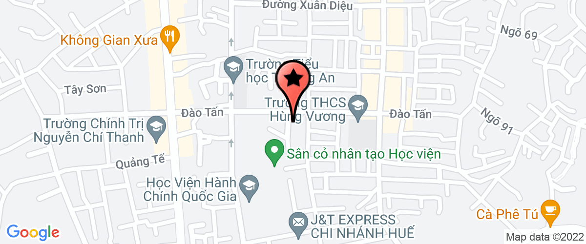 Map go to Binh Minh Education And Event Company Limited