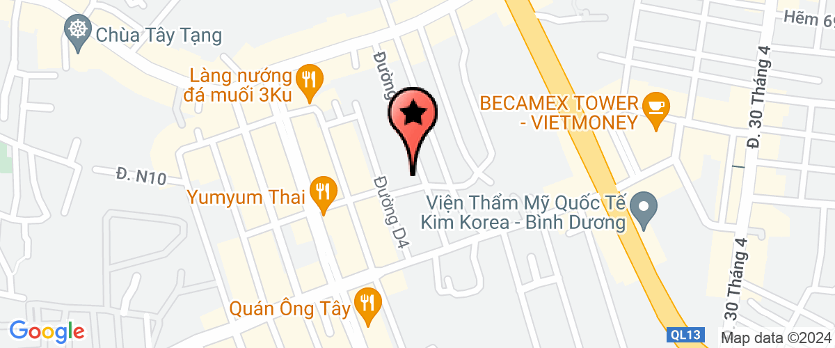 Map go to Thien Bao Thanh Construction Trading Company Limited