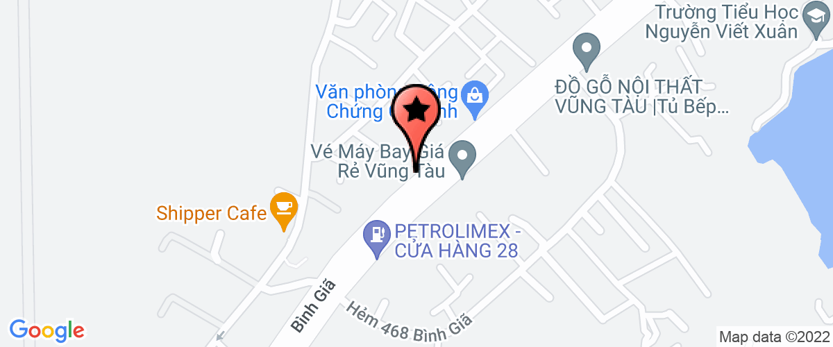 Map go to Viet Phu Gia Trading Construction Company Limited