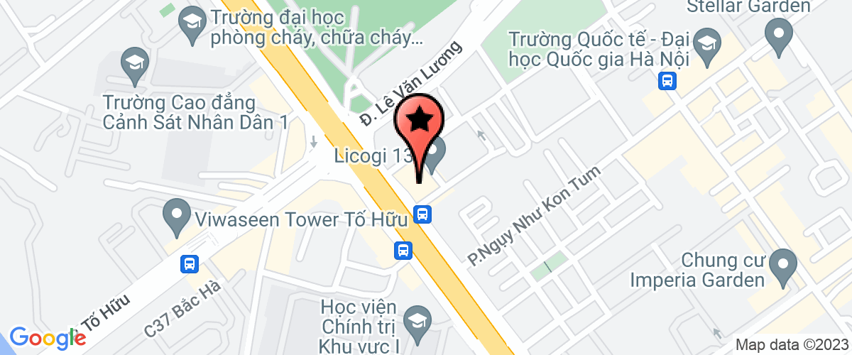 Map go to Viet Uc Import Export Company Limited