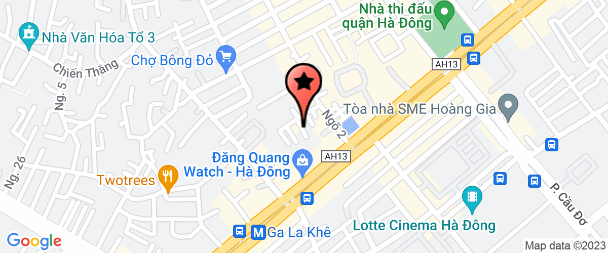 Map go to Tre Go Viet One Member Company Limited