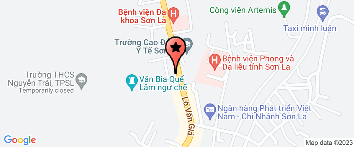 Map go to DNTN Dau tu va phat trien Thinh Dat
