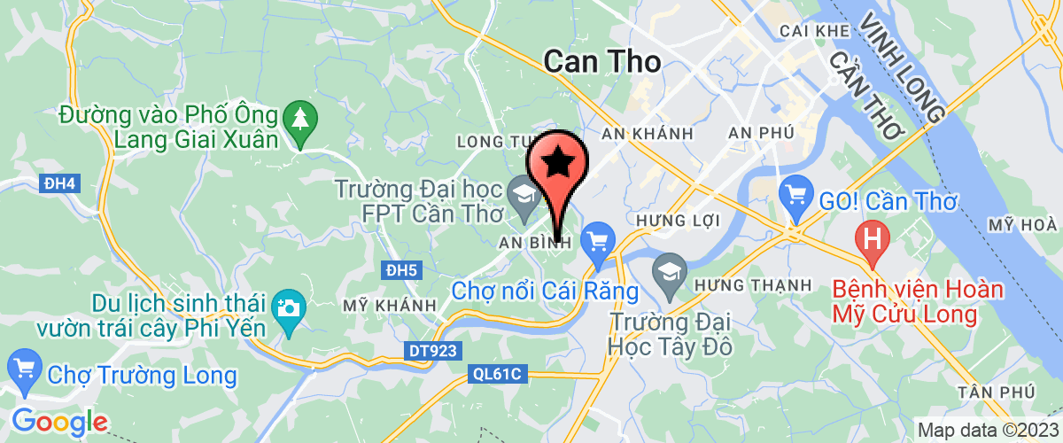 Map go to UBND Phuuong An Binh