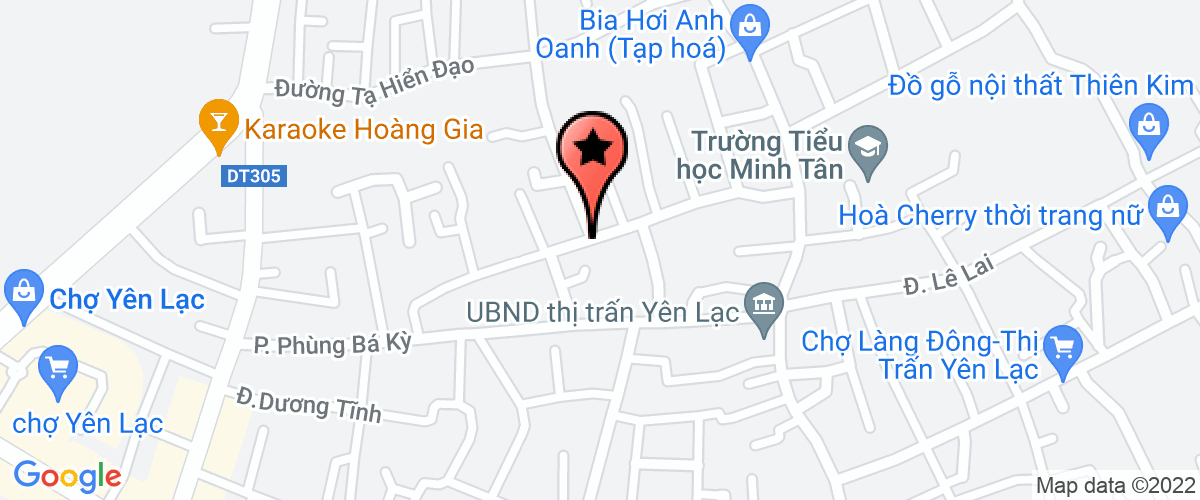 Map go to Tuan Ma Import Export Trading Investment Company Limited