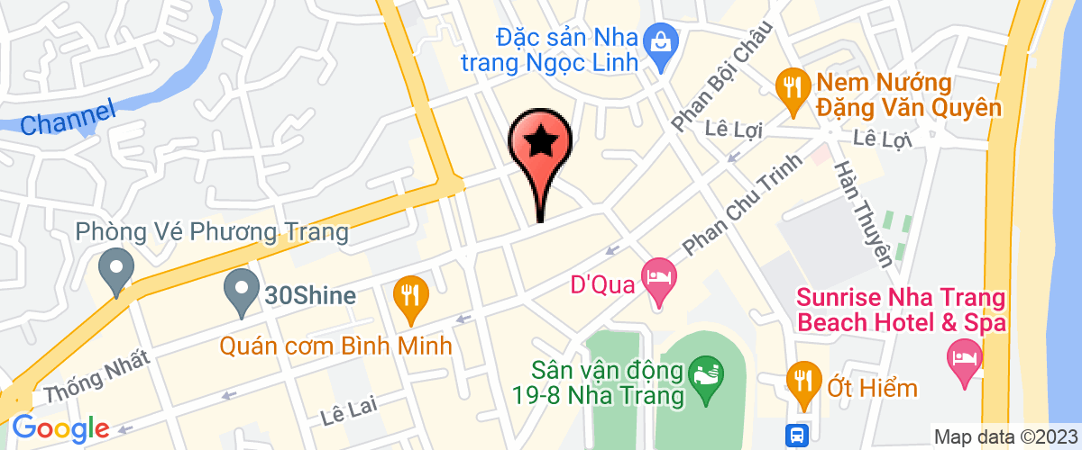 Map go to Khanh Hoa Medical Service Investment Joint Stock Company