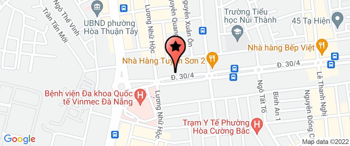 Map go to Nam Hoa Duong Company Limited