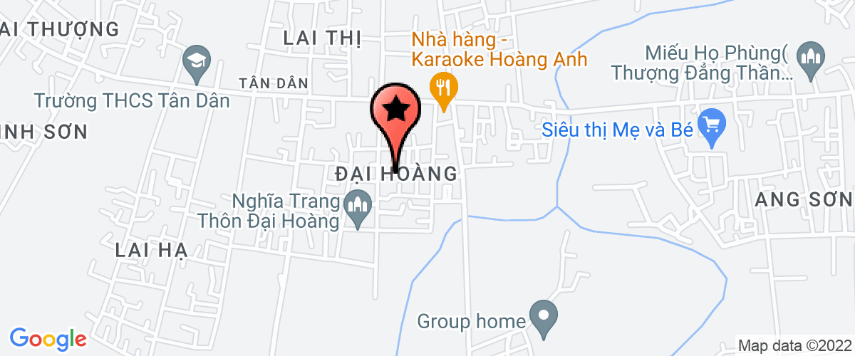 Map go to Xanh Wood Company Limited