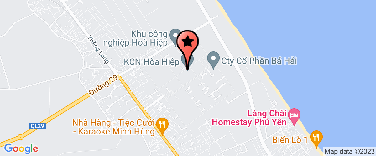 Map go to Phu Yen Plastics Company Limited