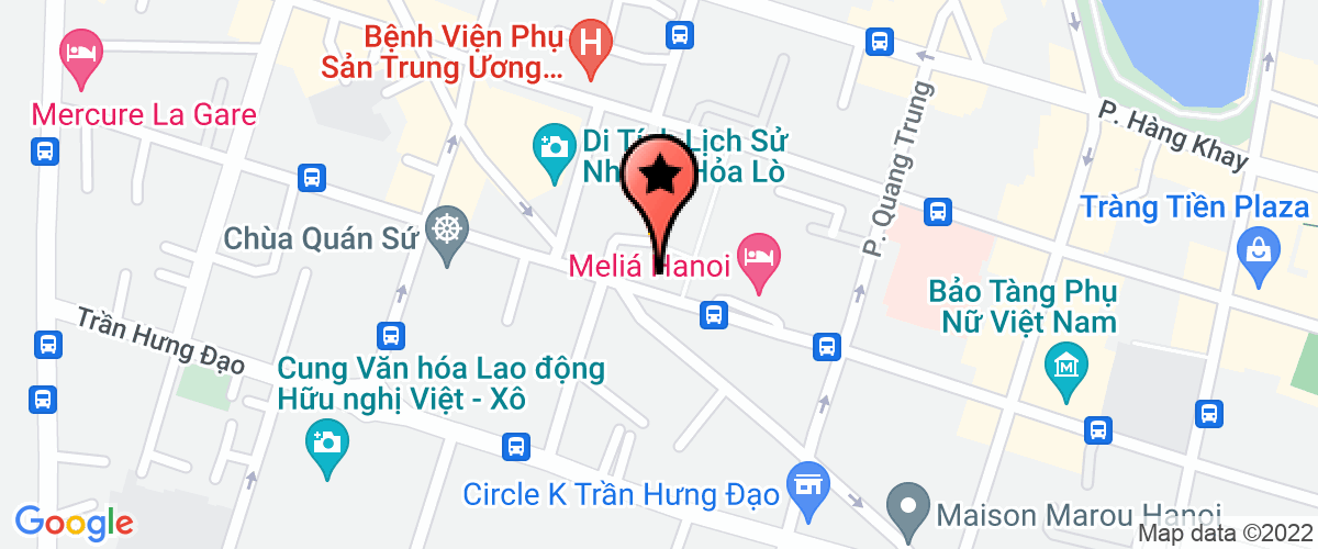 Map go to Nam Yen Infrastructure Construction Joint Stock Company