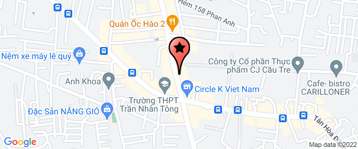 Map go to Thanh Liem Football Traning Company Limited