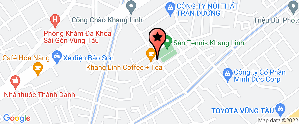 Map go to Hoang Minh Chau Technical Services Joint Stock Company