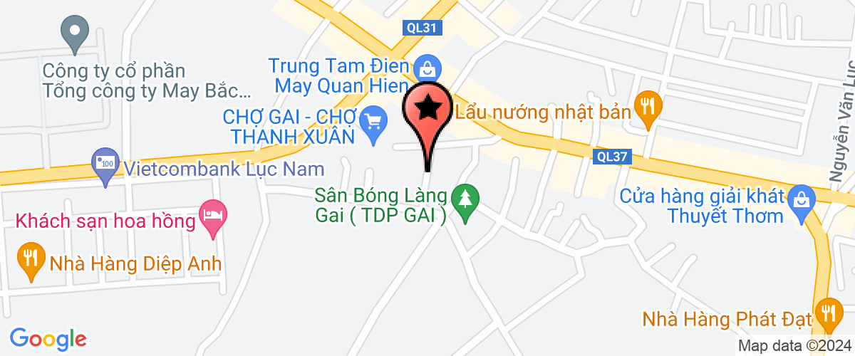 Bản đồ đến Dương Thị Mến