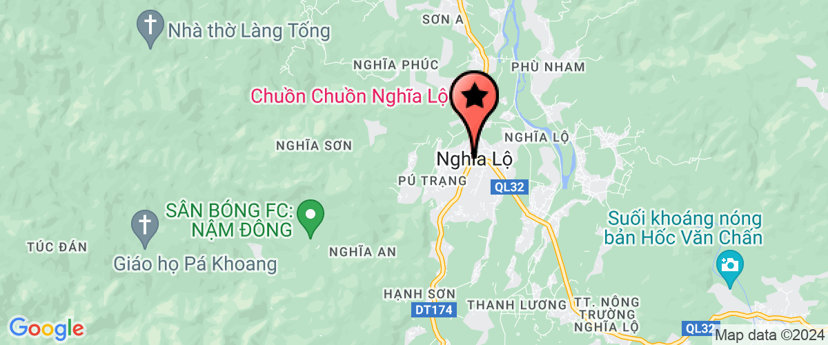 Map go to Thuy Loi Co So  Yen Bai Province Infrastructure And Construction Joint Stock Company