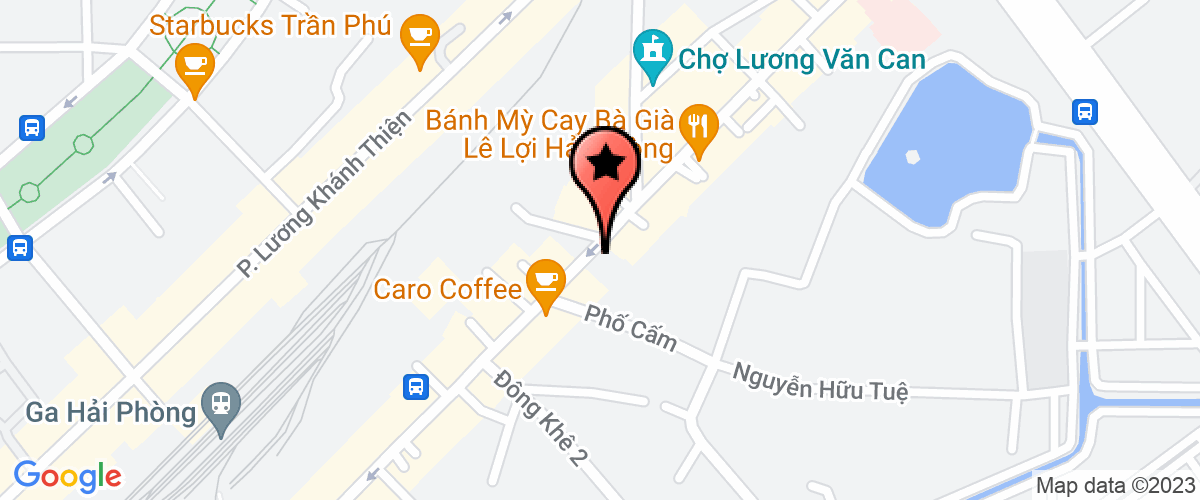 Map go to Duc Hieu Trading and Production Company Limited