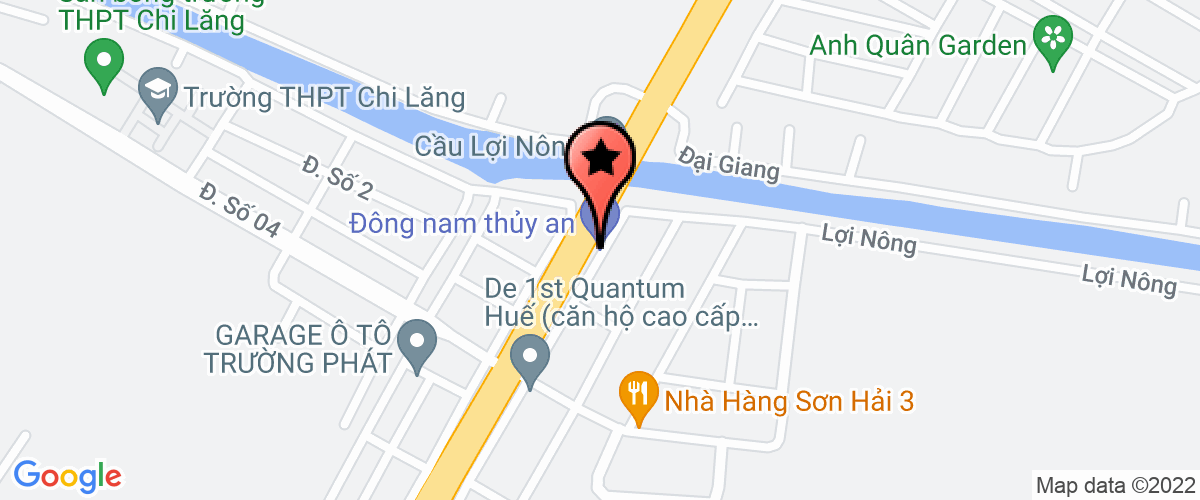 Map go to Thien An Investment and Tuorism Joint Stock Company