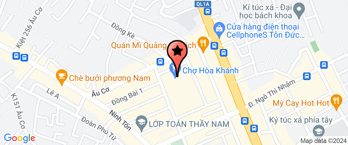 Map go to Kim Khanh Viet Hung Tam Company Limited