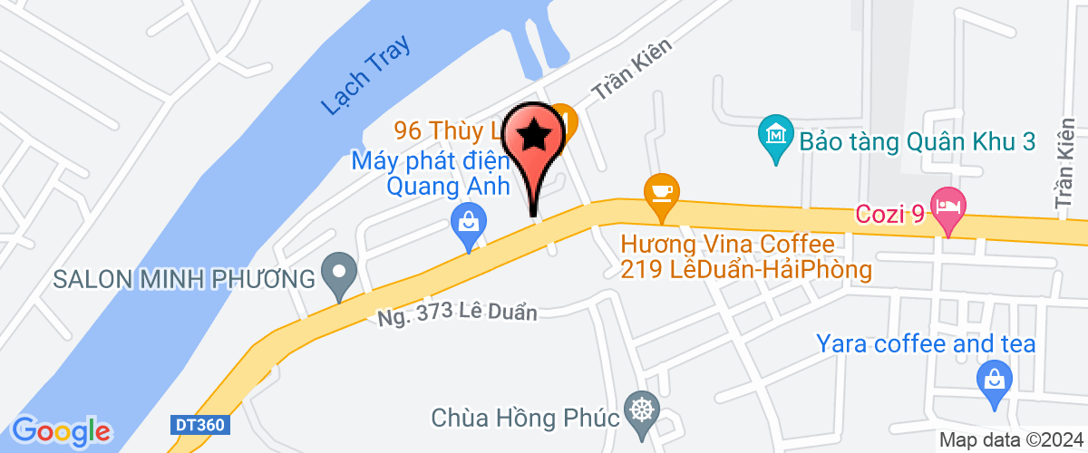 Map go to Hai Phong Logistics Service Trading Limited Company