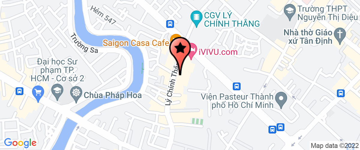Map go to Thanh Cong - Sai Gon Finance and Accounting, Law Company Limited