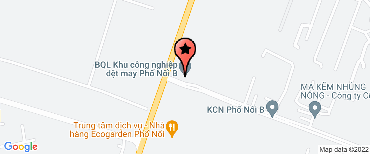 Map go to Pho Noi Service Industrial and Construction Company Limited
