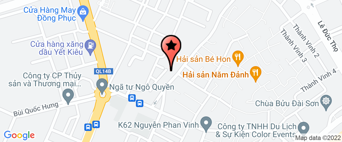 Bản đồ đến Công Ty TNHH Thanh Vinh Phát