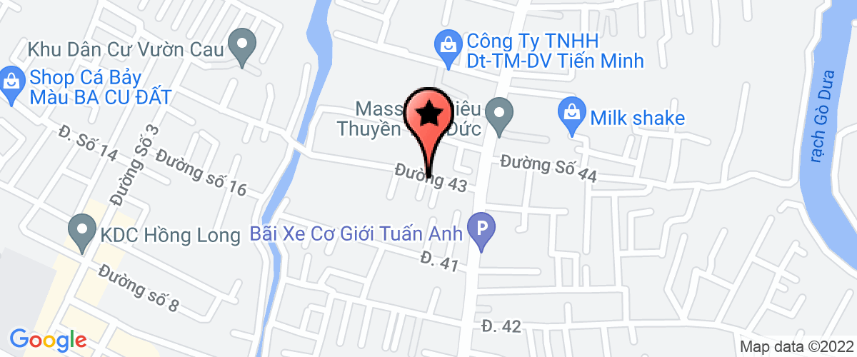 Map go to Ky Nguyen Pro Joint Stock Company