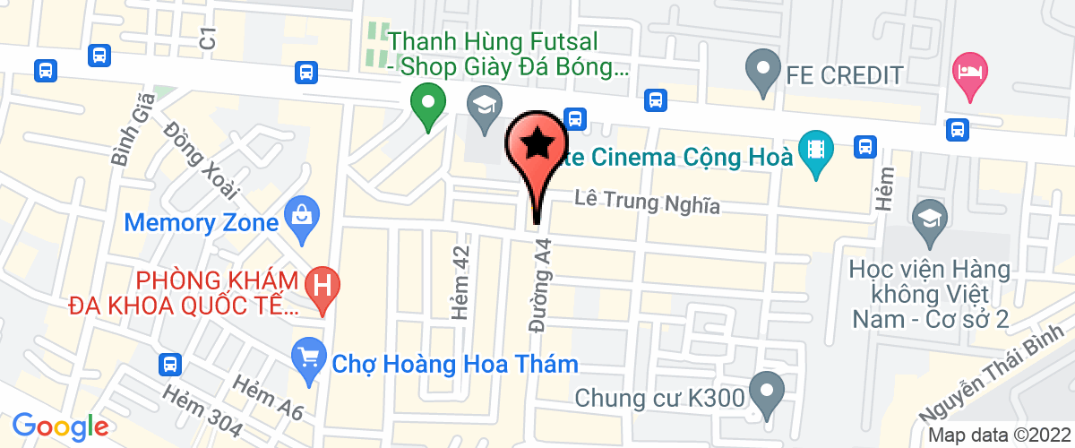 Map go to Group Sieu Nho Investment Joint Stock Company