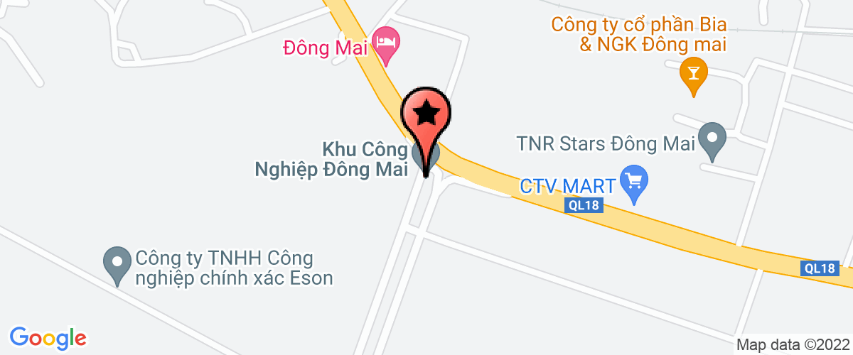 Bản đồ đến Công Ty TNHH Kỹ Thuật Điện Tử Pully Việt Nam