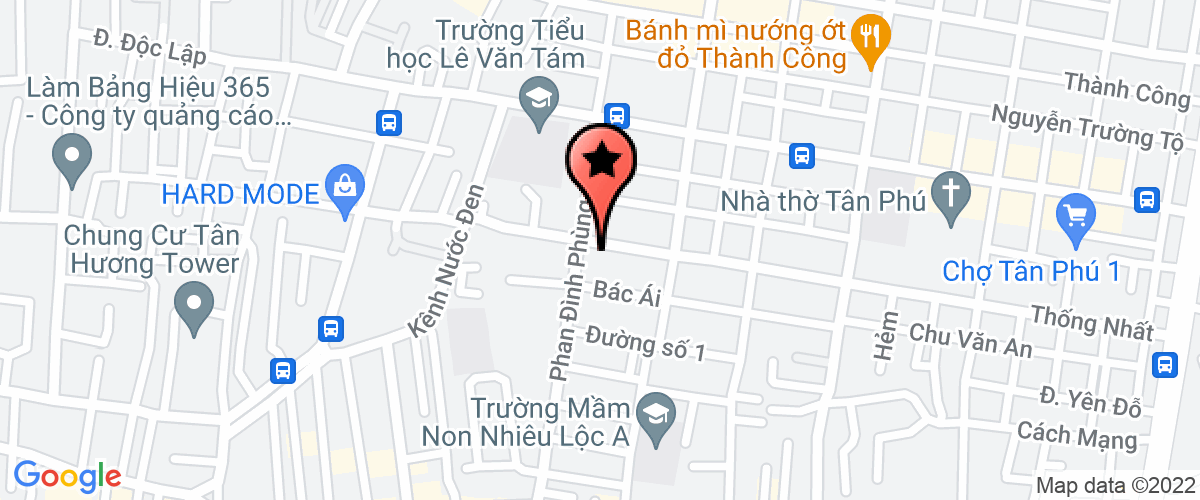 Bản đồ đến Công Ty TNHH Hai Thành Viên Kiến Thiết Sài Gòn