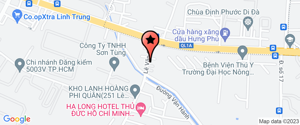 Map go to Lop Dan Tuan Thanh Automotive Production Service Trading Company Limited